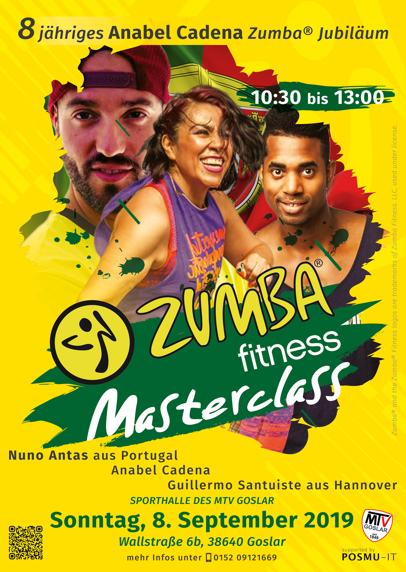 Zumba Fitness Flyer